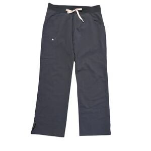 Figs Kade Cargo Scrub Pants CHARCOAL Medium Petite